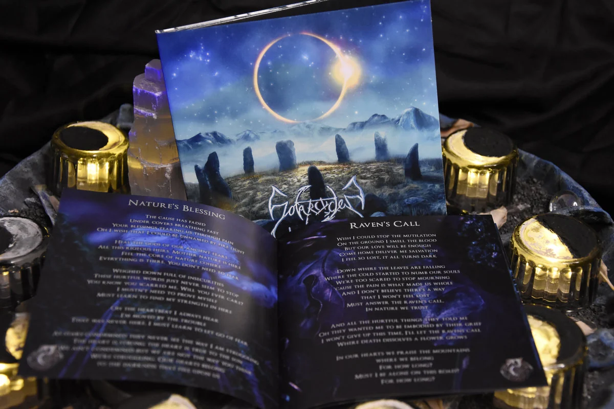 The CD with its lyric booklet